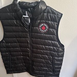 Hudson’s Bay Team Esquire Canada Black Puffer Vest